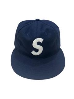 Supreme × エベッツフィールド Sロゴ キャップ  ネイビー 7 3/8 Supreme/Ebbets S Logo Fitted 6-Panel - UG.SHAFT