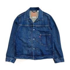 24SS EDIFICE 別注 Type 1トラッカーデニムジャケット Levi's LEVI'S リーバイス ブルー 24SS EDIFICE別注 Type 1