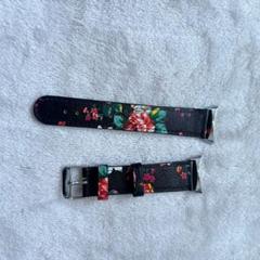 ⭐︎ベルト Google Pixel Watch 2 Pixel 花柄 ブラック