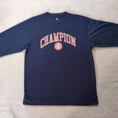 Champion ネイビー ロングスリーブTシャツ