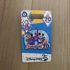 カリフォルニアディズニー 70周年 ピンバッジ ピンズ ミッキー