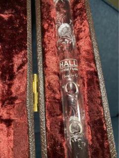 HALL クリスタルフルート G調 ケース付 35％OFF】 HALL クリスタルフルート G調 ケース付 管楽器