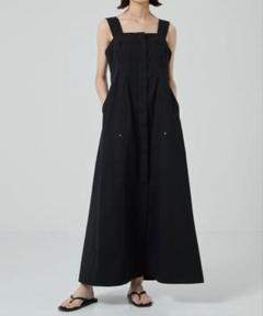 【現行品♡タグ付き未使用】パブリックトウキョウ　タイプライターフレアジャンスカ