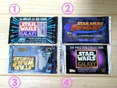 未開封　スターウォーズ コレクション　カード　4点セット　当時物 未開封 スターウォーズ コレクション カード 4点セット 当時物