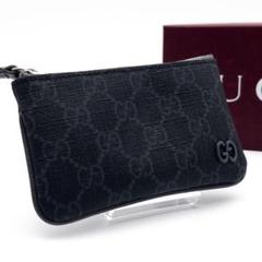 【未使用品】GUCCI コインケース GGスプリーム グレー