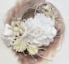 髪飾り　結婚式 成人式 卒業式 和装 ドライフラワー