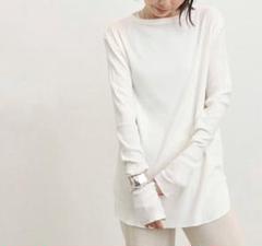 BORDER RIB LONGSLEEVE T-SHIRT（Tシャツ／カットソー）｜L