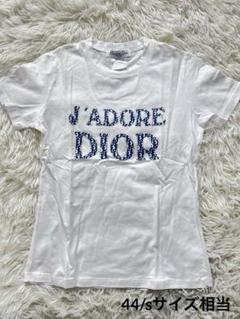 クリスチャンディオール ジャドール レザーロゴ Tシャツ40