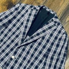 Tonello Washed-out Plaid Tailored Jacketのサムネイル