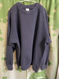 最終値下げ COMOLI 21AW 吊裏毛スウェット fade navy 4 COMOLI】コットン吊裏毛クルーネック（FADE NAVY）のサイズ感
