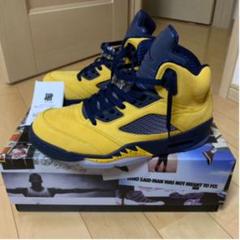jordan 5 michigan 27.5 国内正規 黒タグあり 値下げ不可