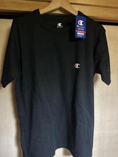 最安値新品未使用送料無料Champion CM1HH201 黒 Tシャツ M