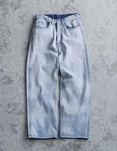 LIDNM FADED HERITAGE DENIM PANTS Sサイズ