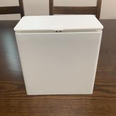 ideaco チューブラー ミニフラップ ごみ箱(ホワイト)