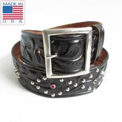 35インチ 1930sデザイン スタッズベルト カービング バイカー sube-word-3.jpg