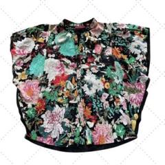 ヴィヴィアンタム［F］美品　シアー刺繍　レトロ　シャツ　ブラウス　トップス　半袖 2025年最新】Vivienne Tam レディース 半袖 シャツ・ブラウスの