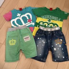⭐︎まとめ売り⭐︎80、90サイズBABYDOLL Tシャツ ショートパンツセット