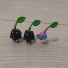 中古品 ピクミン びっくらたまご 入浴剤 岩ピクミン 羽ピクミン フィギュア