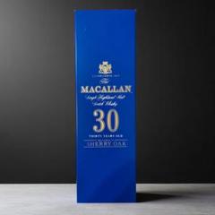 マッカラン - 【希少】The Macallan 30年　マッカラン　シェリーオーク　空瓶　空箱 ザ・マッカラン シェリーオーク マッカラン 30年 2022年リリース