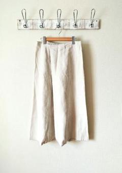 evameva サルエルパンツ（リネンパイルオフホワイト）