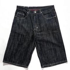 G-UNIT デニムハーフパンツ　jorts 刺繍　y2k バギー　極太　90s G Unit Denim Shorts Mens 38 Cargo Hip Hop Baggy Jorts Y2K | eBay