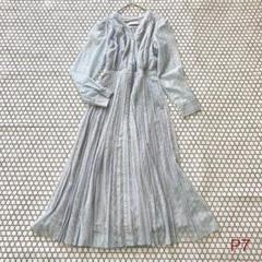 （No.p7）セルフォード//レースワンピース/花柄/ブルー/size36 レースワンピース（マキシ丈/ロングワンピース）｜CELFORD（セル
