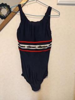 最終お値下げellesse ネイビー ストライプ ワンピース水着