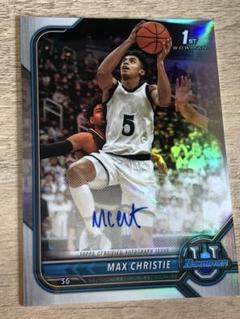 MAX CHRISTIE 1st Bowman's Best auto サイン