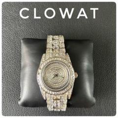 ⭐︎CLOWAT⭐︎メンテナンス済 アナログ 腕時計 レトロ 希少