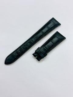 パテックフィリップ 未使用 純正ベルト 21mm ネイビー クロコ バンド