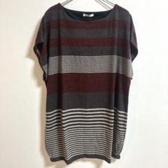 新品タグ付き✨大きいサイズON LOVE OFF ボーダーチュニック　3L