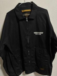 【試着のみ】ネイバーフッド ロゴ　ナイロンジャケット　ブラック　XL 2025年最新】neighborhood ナイロンジャケット xlの人気アイテム