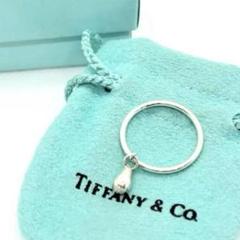 Tiffany&Co ティアドロップ 雫 シズク リング シルバー 7号 TIFFANY&Co. 磨き済超美品 ティファニー ティアドロップ 涙