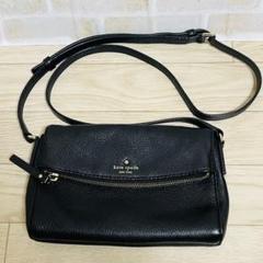 kate spade ケイトスペード ショルダー バッグ 黒 スリ対策に最適