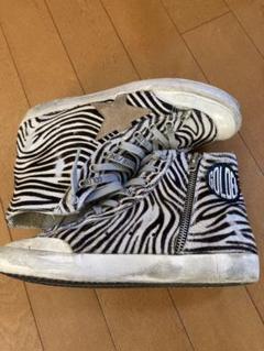 GOLDEN GOOSE GGDB/FRANCY ゼブラ柄スニーカー