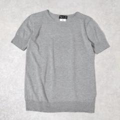 00s vintage agnes b. シルク ウール カシミヤ 半袖 ニット