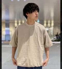 ビームス BEAMS ショート スリーブ ウーブン スウェット　M ネイビー