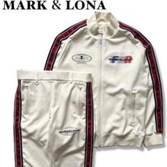 MARK&LONA マークアンドロナ　現行　セットアップ　メンズ　白　48 L MARK&LONA マークアンドロナ現行セットアップメンズ白48 L
