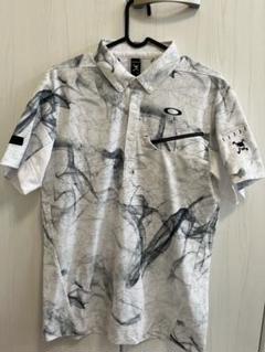 Oakley メンズ ゴルフシャツ マーブル模様
