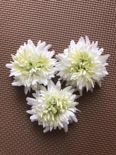 髪飾り ダリア 結婚式 前撮り 花嫁 造花 ヘアアクセサリー