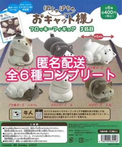 牛人のぽちゃぽちゃおキャット様 フロッキーフィギュア 2匹目 全