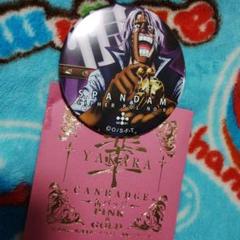 ワンピース ONE PIECE 輩缶バッジ第5弾 PINK＆GOLD スパンダム