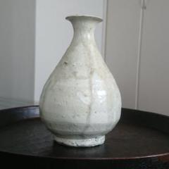 高橋陽 粉引 徳利 高橋陽 粉引 徳利