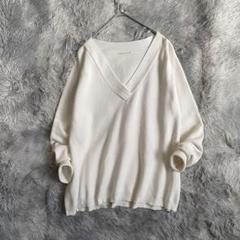 希少✨ドゥーズィエムクラス　ニット　vネック　V-neck Basic KNIT 楽天市場】ドゥーズィエムクラス vネック ニットの通販