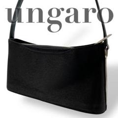 美品！ungaro ウンガロ ハンドバッグ 黒 フォーマル レザー　冠婚葬祭 楽天市場】ウンガロ フォーマルバッグの通販