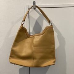 HAMANO イエロー レザー ショルダーバック