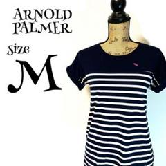 【M】ARNOLD PALMER♡アーノルドパーマー Tシャツ レディース 刺繍