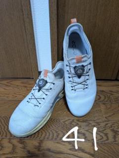 ECCO ゴルフシューズ　41 新品未使用。エコー ゴルフシューズ41サイズ。