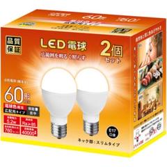 ミニクリプトン形 LED 電球 E17口金 60W形 電球色相当 760lm