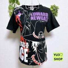 アニメ ワンピース エドワード・ニューゲート エース Tシャツ S ブラック